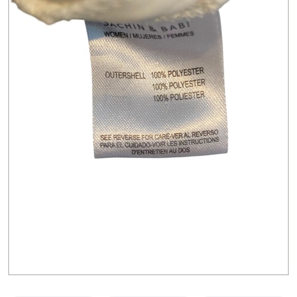 Sachin + Babi White Naomi Belted Sleeveless Dress - Picture 10 of 13